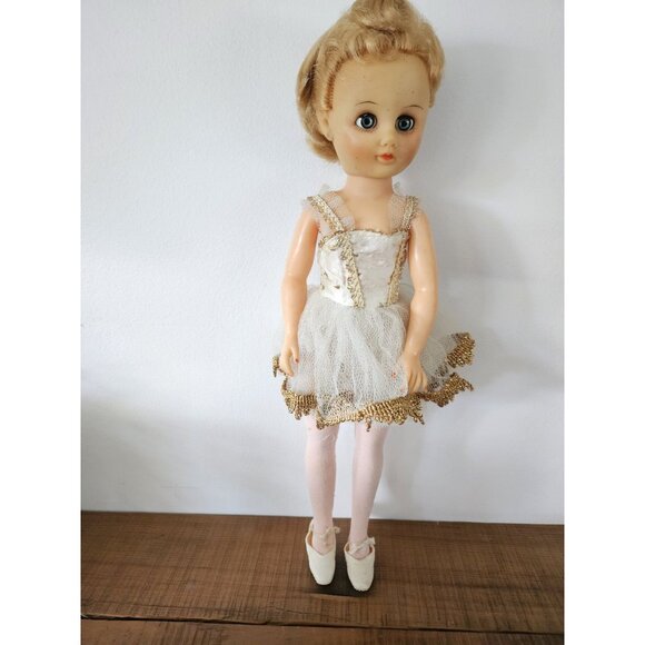 Vintage 18" Sleep Eye Ballerina Doll In Her Original Clothes Stamped 818 - Picture 2 of 11